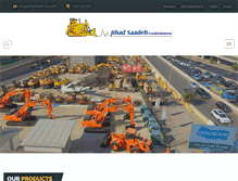Tablet Screenshot of jihadsaadeh-est.com